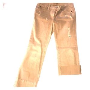 Bebe crop  Straight leg jeans